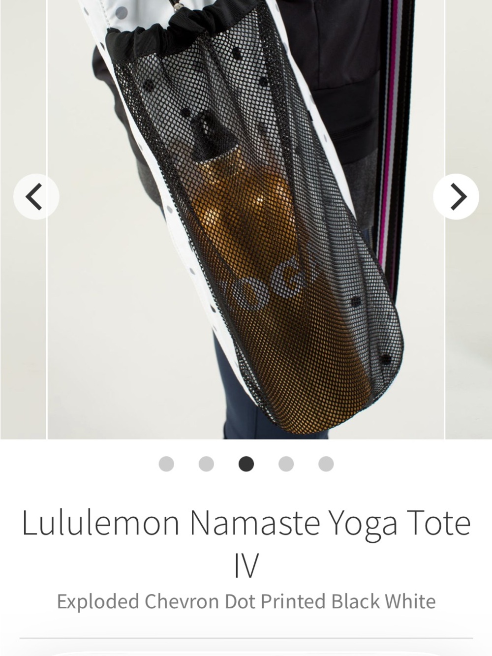 Lululemon Namaste Yoga Tote IV NWOT - Picture 4 of 10